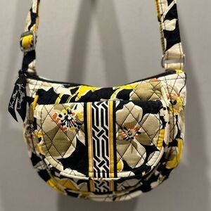 Vera Bradley Dogwood Saddle Small Crossbody Bag